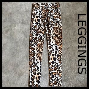 LEOPARD LEGGINGS ~ Workout/Leisure